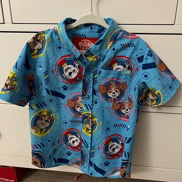 RSVLTS Other - RSVLTS Paw Patrol Preschooler KunuFlex Button Up Shirt Size 2T